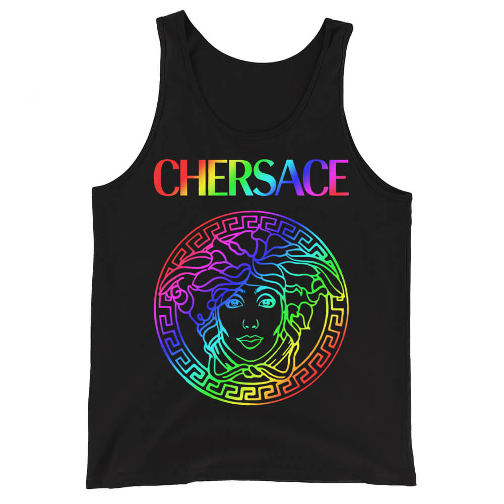 CHERSACE by Gllamazon tank top black front