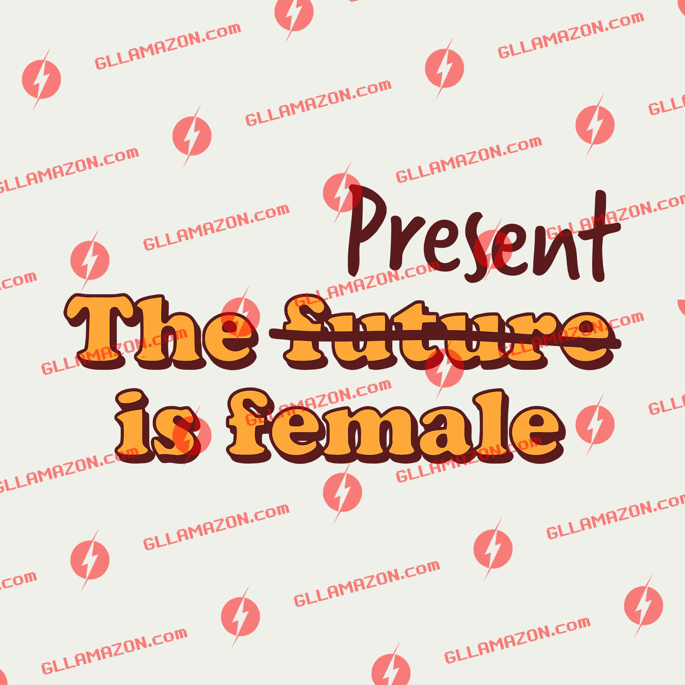 The Present Is Female Premium Tee
